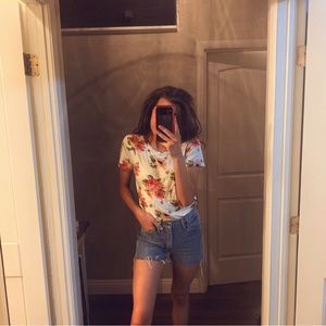 Cute floral shirt